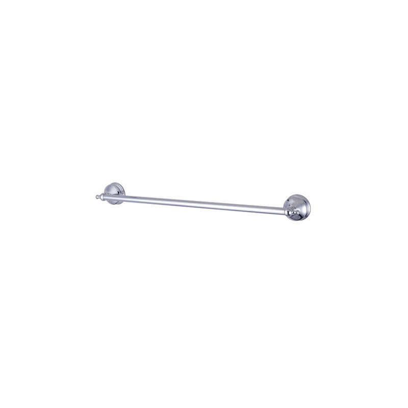 Naples 18" Wall Mounted Towel Bar, Chrome