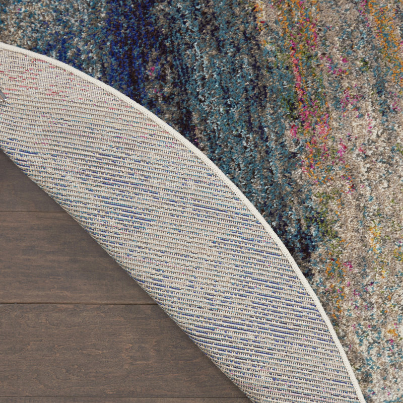 Oriental Indoor Rug, Round 4'