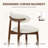 Maylon Upholstered Solid Wood Frame Side Chairs-1792095334
