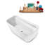 1699.3mm x 779.8mm Freestanding Soaking Acrylic Bathtub-1345164054