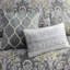 100% Cotton Comforter King Grey - Allergen- Filling In Bedding