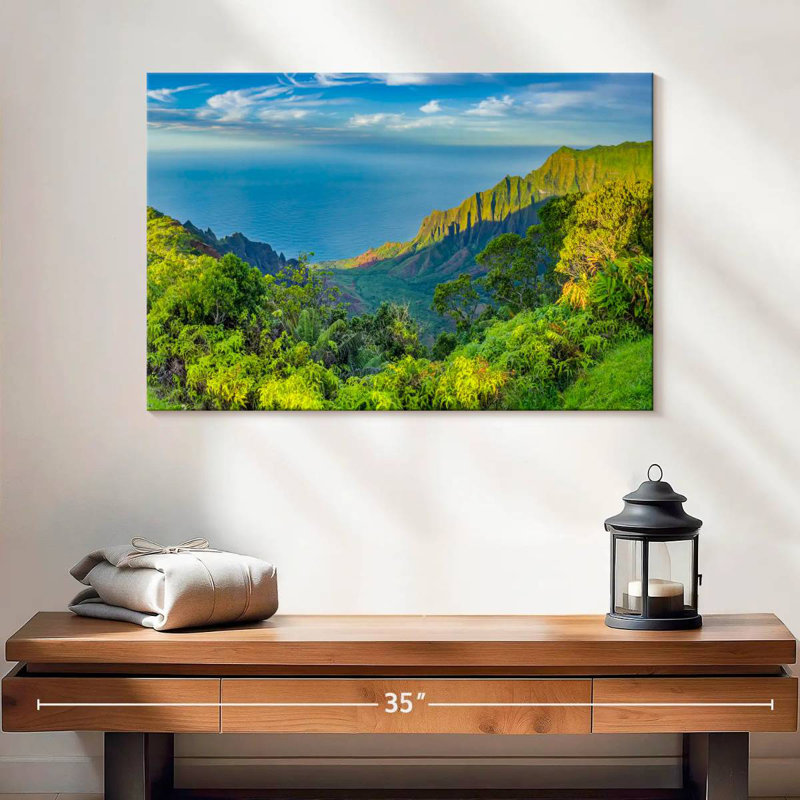 Gillard Kalalau Lookout à Kauai, H 16 po x l 24 po