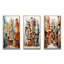 «Cubism Art Multidimensional», 3 pièces sur toile-909670423-909670418