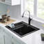 Évier à lessive encastré à simple cuve 25 "LGR SILGRANIT - Anthracite-22742770