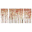 Triptych 3-Piece Textured Canvas Wall Art Set