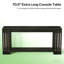 Console, table d'appoint à 2 niveaux, canapé-1813789451