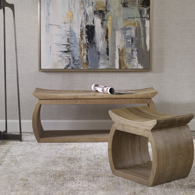 Connor Accent Stool, 17" H x 18" W x 14" D