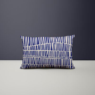 Ikom Polyester/Polyester Blend Lumbar Rectangular Indoor/Outdoor Pillow Cover & Insert