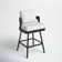 Everlee Powder Coated Aluminum Outdoor 31'' Bar Stool with Cushion