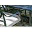 Chaise de patio pivotante avec coussin Fiddemon