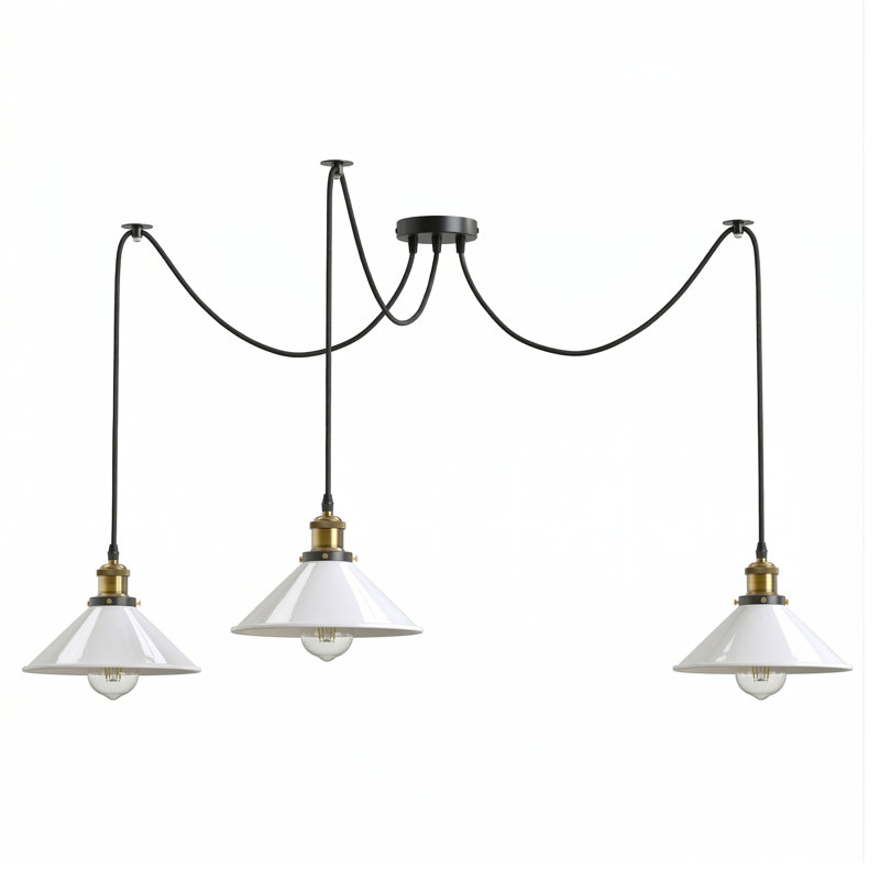 3 - Light Pendant, White