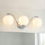 Éclairage pour meuble-lavabo Triple Globe Wave-1421596868