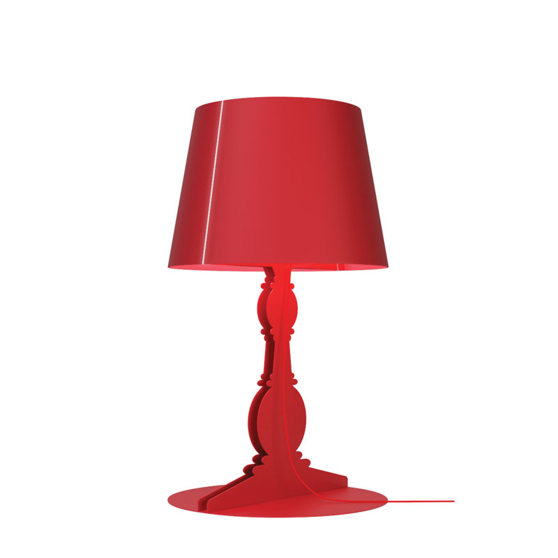 Runge Table Lamp, Red