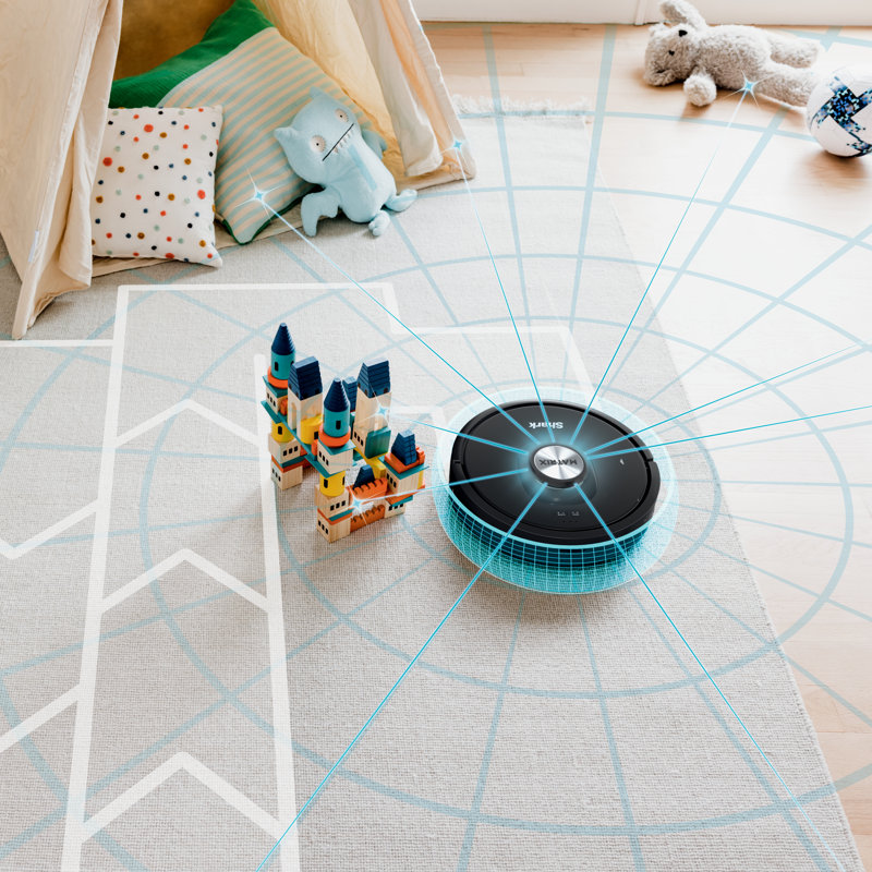 Shark Matrix Self-Empty Robot Vacuum Cleaner with Bagless, 45-Day Capacity, Self-Cleaning Brushroll for Pet Hair, Precision Home Mapping, & Wi-Fi