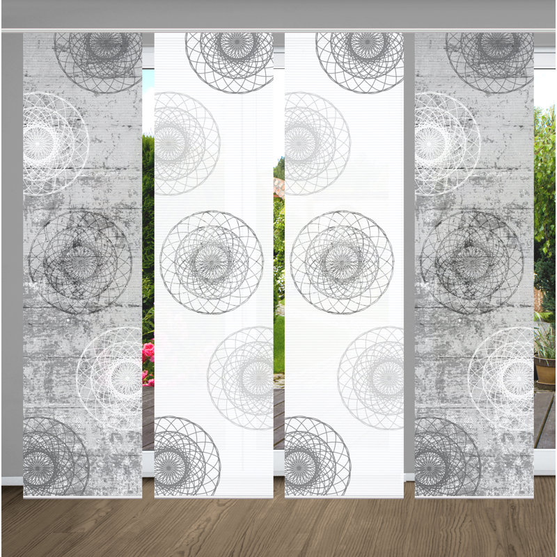 Semi Sheer Sliding Panel