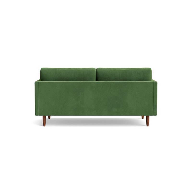 Skinny Fat Loveseat (70"), Performance Velvet - Ivy