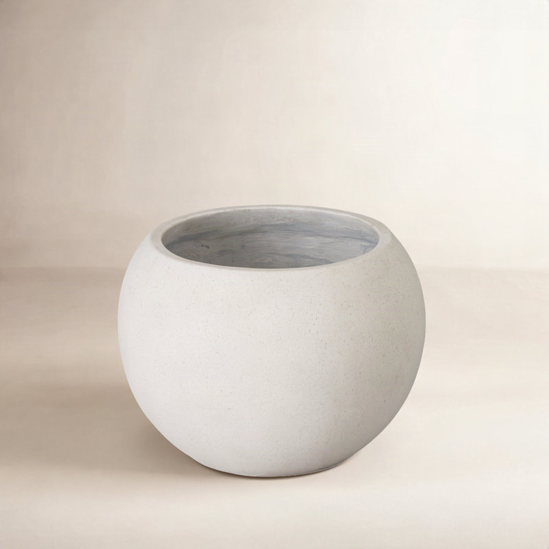 Handmade Pot Planter, 19"H x 24.5"W x 24.5"D