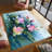 Premium Soft Pile Printed Rug Featuring Elegant Floral Design Perfect for Enhancing Home Decor in Living Room Bedroom or Office Spaces-1206990784