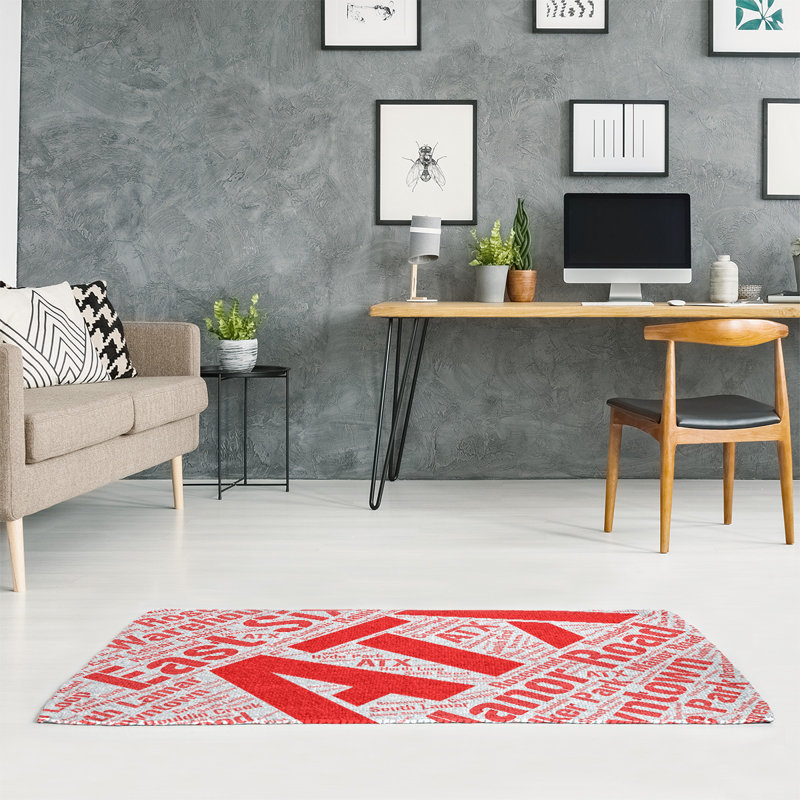 Chenille Indoor Rug, Rectangle 5' x 7'