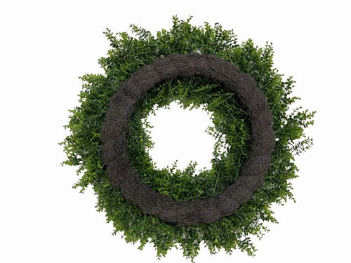 30" Artificial Boxwood Wreath