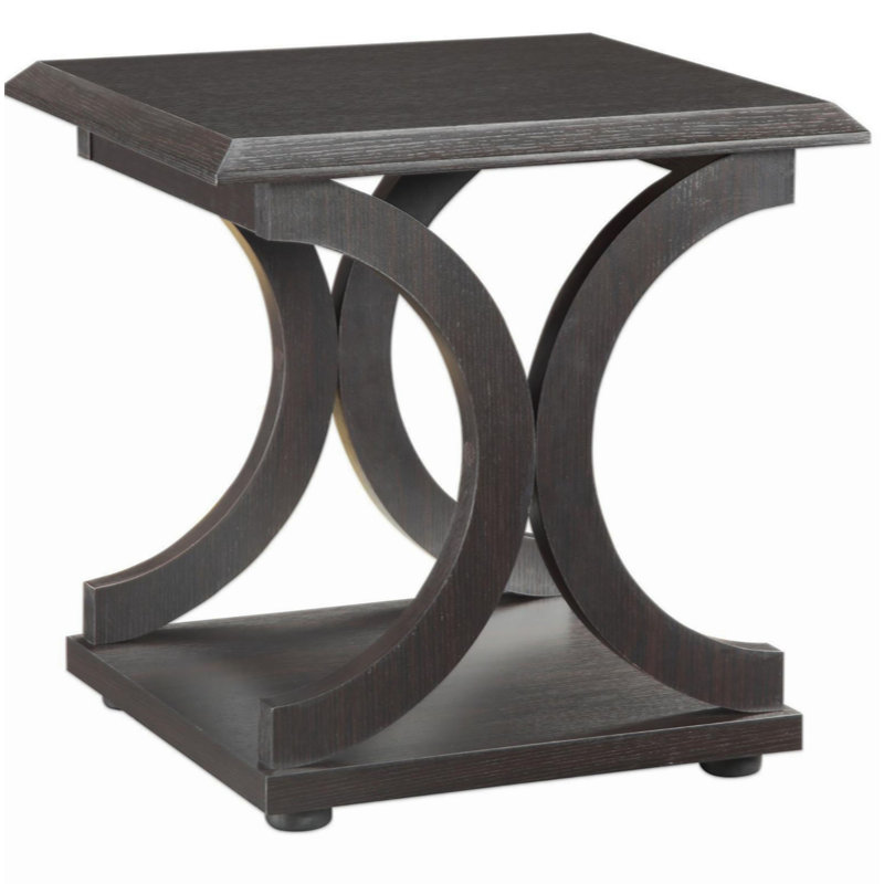C-Shaped End Table