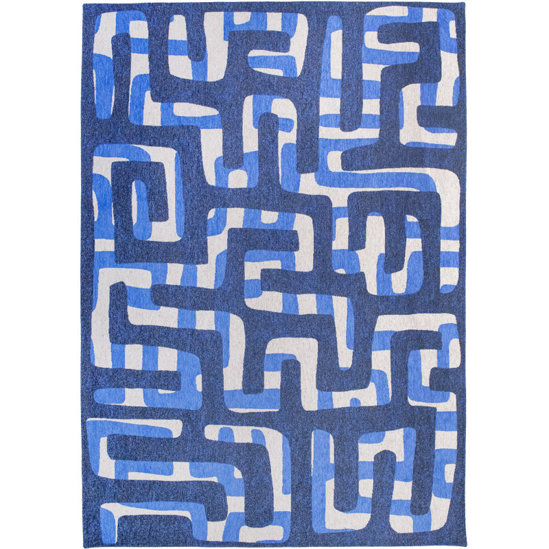 Geometric Area Rug, Rectangle 140 x 200cm