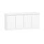 Buffet viennois de 62 po en blanc