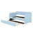 Upholstered Daybed Sofa Bed With Trundle Bed-1872342388