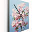 Horloge murale fleur de pommier monochromatique Elegance X-99630140