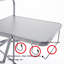Table de barbecue pliante et portative
