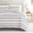 Geo Threads Pattern Duvet Cover Set-937446028