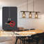 3 - Light Black Kitchen Island Pendant