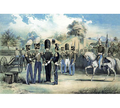Irish Brigade Of New York by Hatch & Severin - Unframed Print