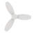 48'' DC Motor Flush-Mounted Ceiling Fan With Remote Control, with NO Light-87128648