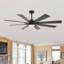 Ventilateur de plafond avec lumières DEL Delanei-1427352044-1432885799
