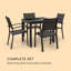 Outdoor Patio Dining Armchair