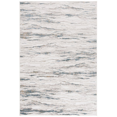 Tapis abstrait Keryn Performance