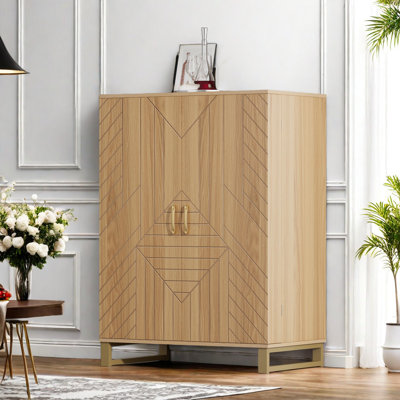 Armoire à vin avec rangement 31,5 "Home Bar