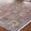 Fozie Hand Knotted Oriental Area Rug in Pink-2000046100