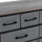 Ashwood Iron Sideboard with Victorian Drawer Detailing-1057641190