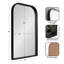 Miroir mural en bois