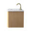 Meuble-lavabo simple mural 42 po Liljan-191986902