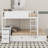 Twin Over Twin Bunk Bed With Trundle And Desk-1025984789