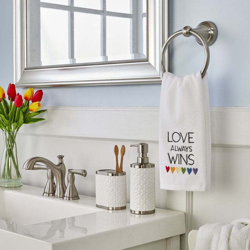 Cotton Midweight Jacquard Hand Towel