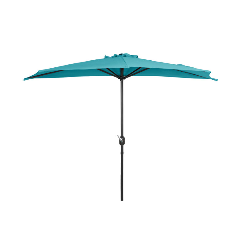 Parasol de marché 9 pi Nicholls, Turquoise