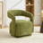 Set Of 2 Chenille Fabric 360° Swivel Accent Armchair, Upholstered Barrel Leisure Chair With Open Curved  Backrest-1125348176