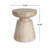 Skylar Outdoor Contemporary Pedestal Mgo Side Table-55991909