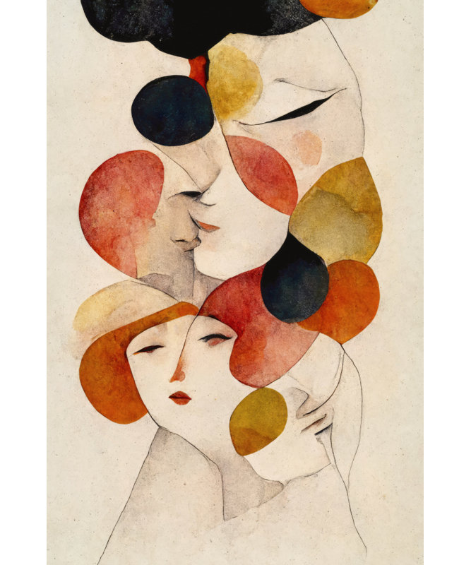 1 Piece Wrapped Canvas Wall Art, 81.28 cm H x 121.92 cm W