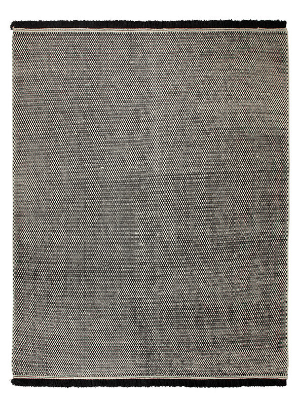 Loom Abstract Wool Hand Woven Area Rug, 80 x 150cm