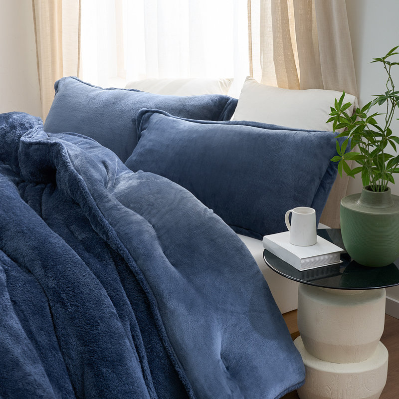 Dam Bae, She Thick - Coma Inducer® Oversized King Comforter Set - Scenic Navy, Oversized King